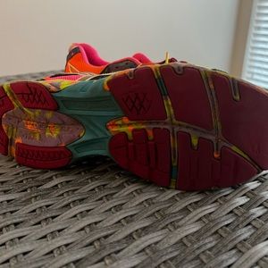 Cool Sneakers. Great for a pop of color.